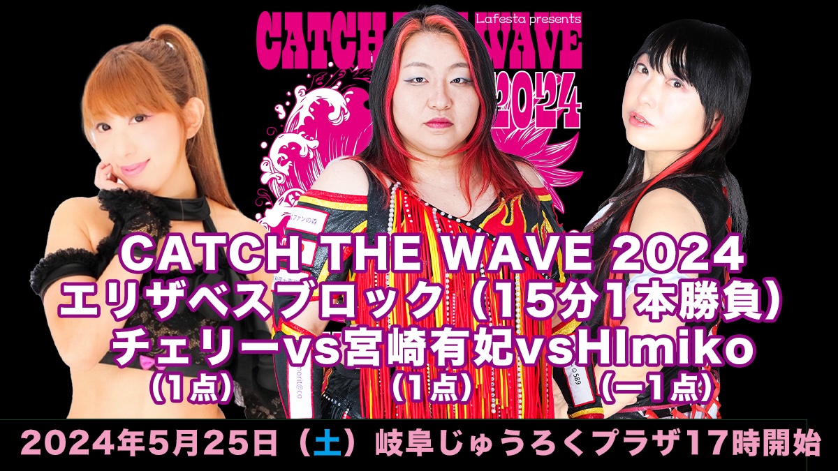 Pro Wrestling Wave Gifu Wave Results – May 25, 2024 - PWMania 