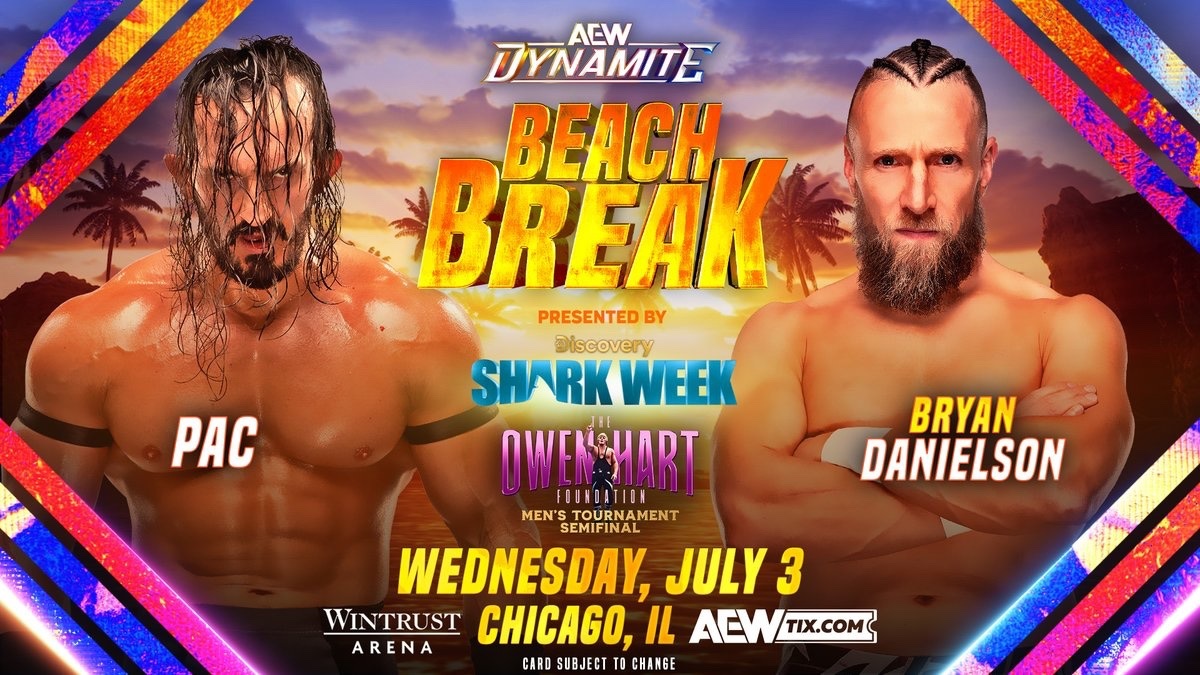 Updated Lineup For 7/3 AEW Dynamite Beach Break PWMania Wrestling News