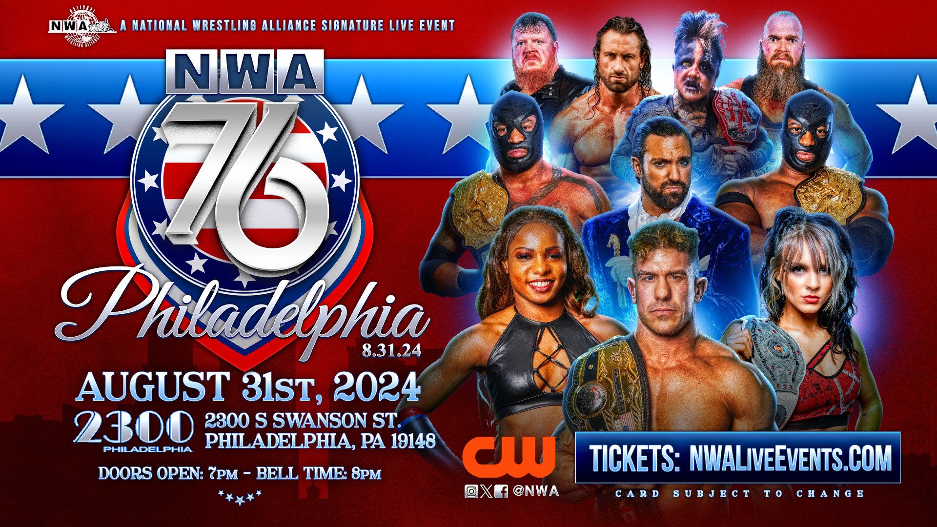 Four-way match confirmed for NWA 76 – PWMania