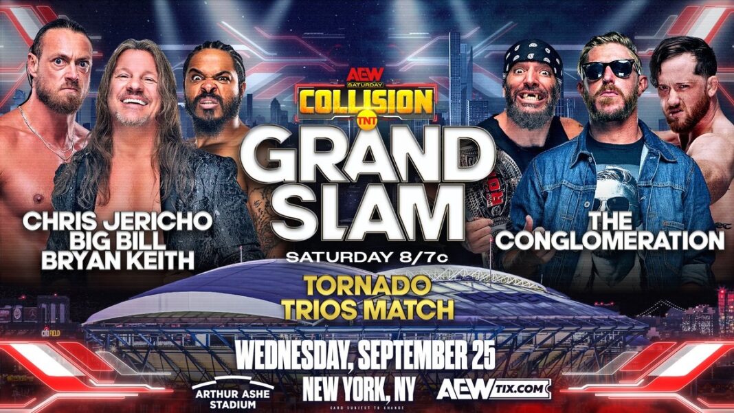 Matches, Segment Set For “Grand Slam” Edition Of AEW Collision On 9/28