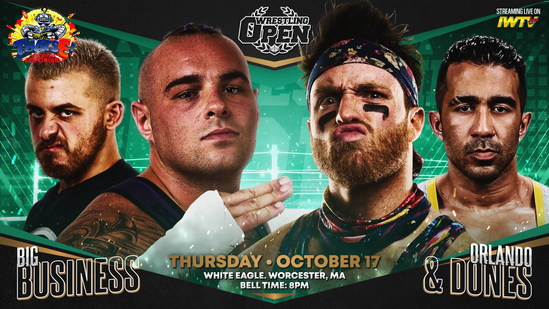 Beyond Wrestling Wrestling Open 146 Results October 17, 2024