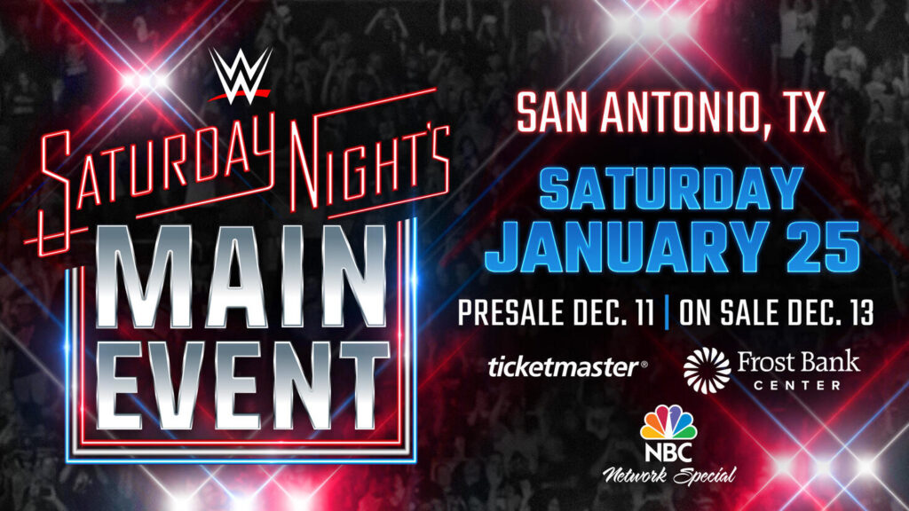 Updated LineUp For WWE Saturday Night’s Main Event PWMania